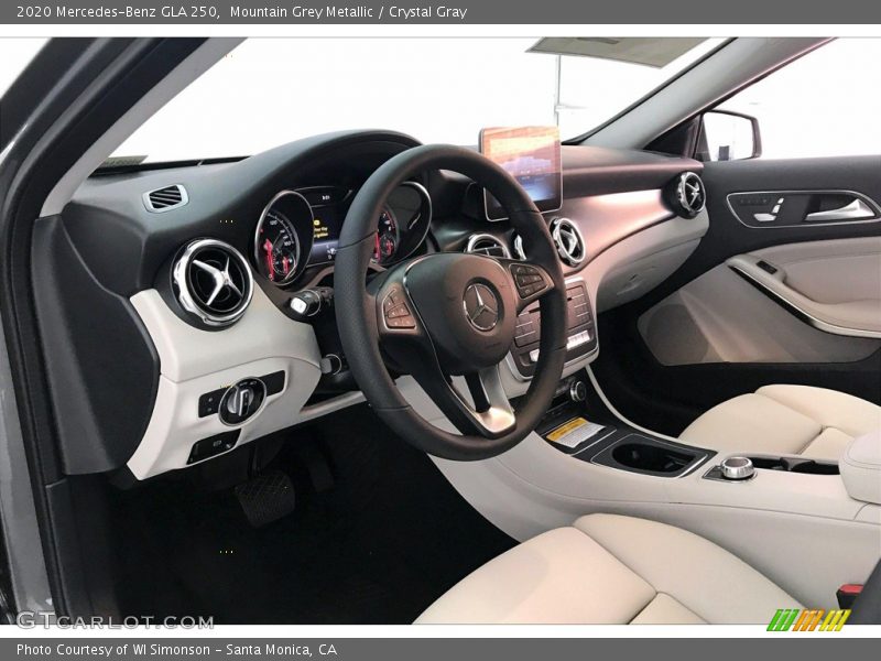 Front Seat of 2020 GLA 250