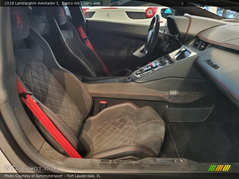 Front Seat of 2018 Aventador S