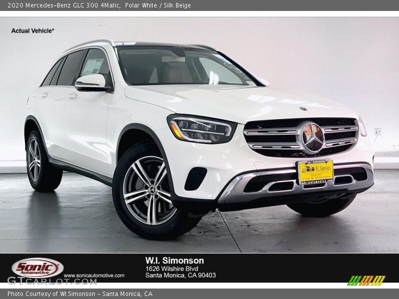 Polar White / Silk Beige 2020 Mercedes-Benz GLC 300 4Matic