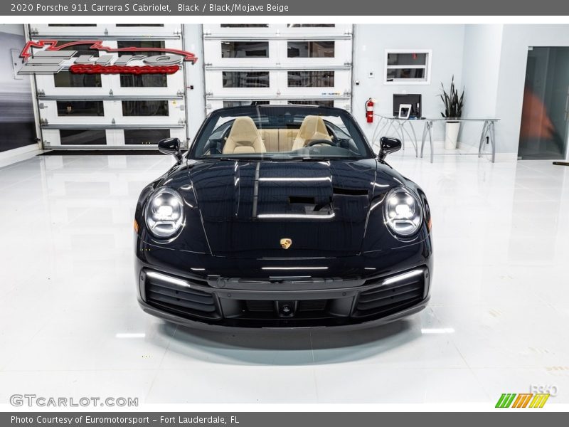 Black / Black/Mojave Beige 2020 Porsche 911 Carrera S Cabriolet