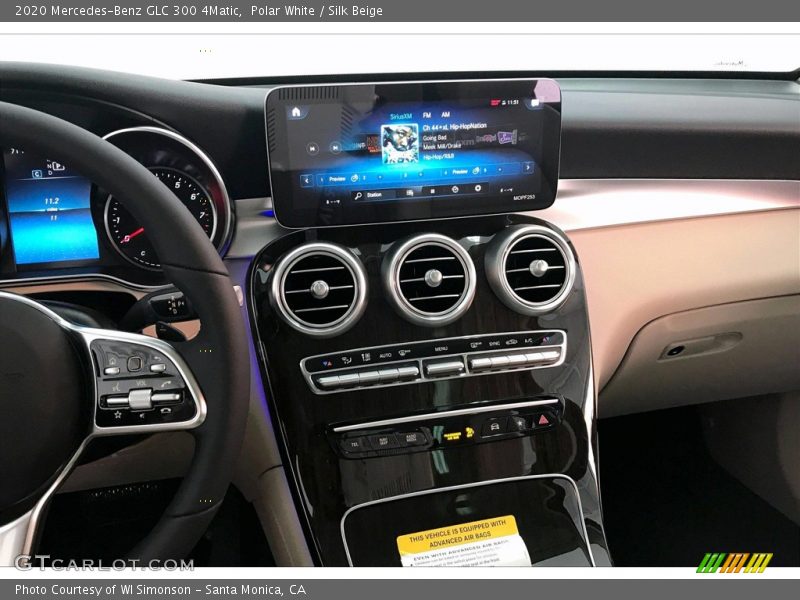 Controls of 2020 GLC 300 4Matic