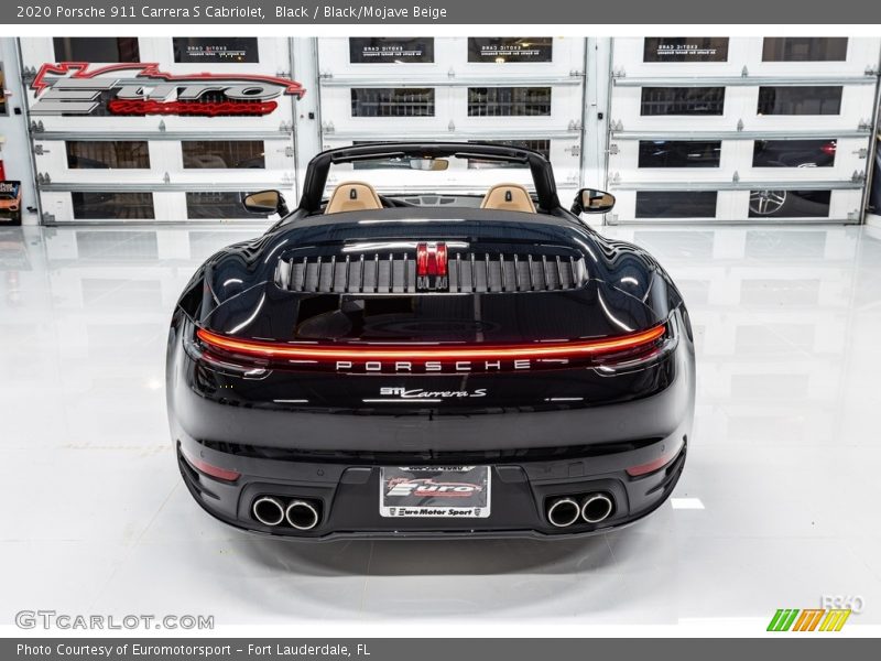 Black / Black/Mojave Beige 2020 Porsche 911 Carrera S Cabriolet