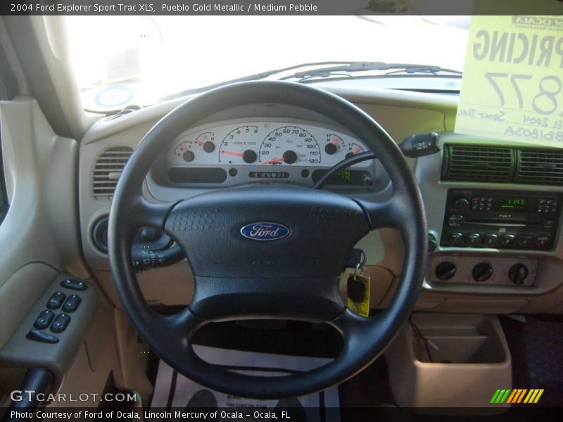 Pueblo Gold Metallic / Medium Pebble 2004 Ford Explorer Sport Trac XLS