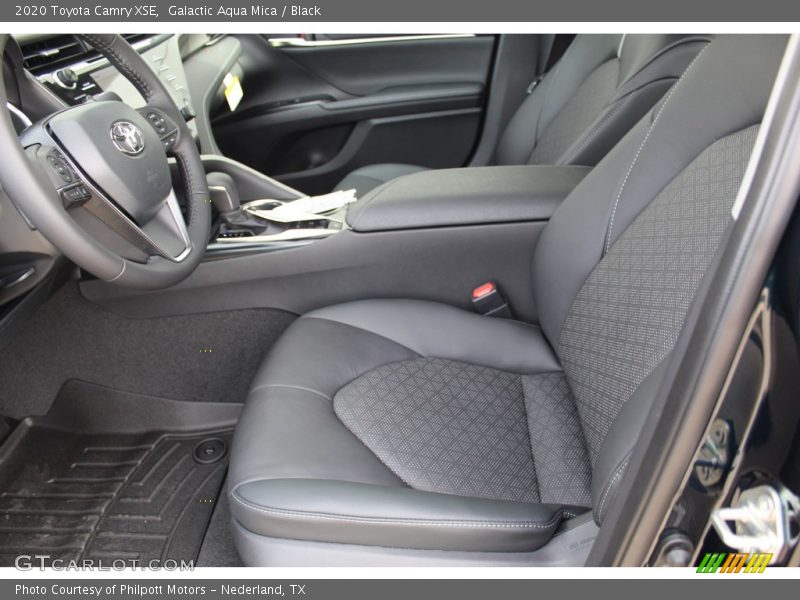 Galactic Aqua Mica / Black 2020 Toyota Camry XSE