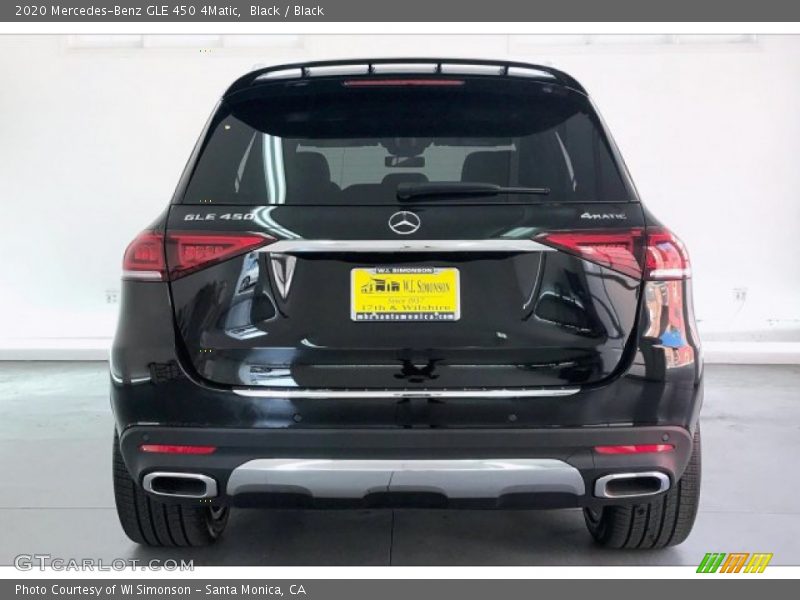 Black / Black 2020 Mercedes-Benz GLE 450 4Matic