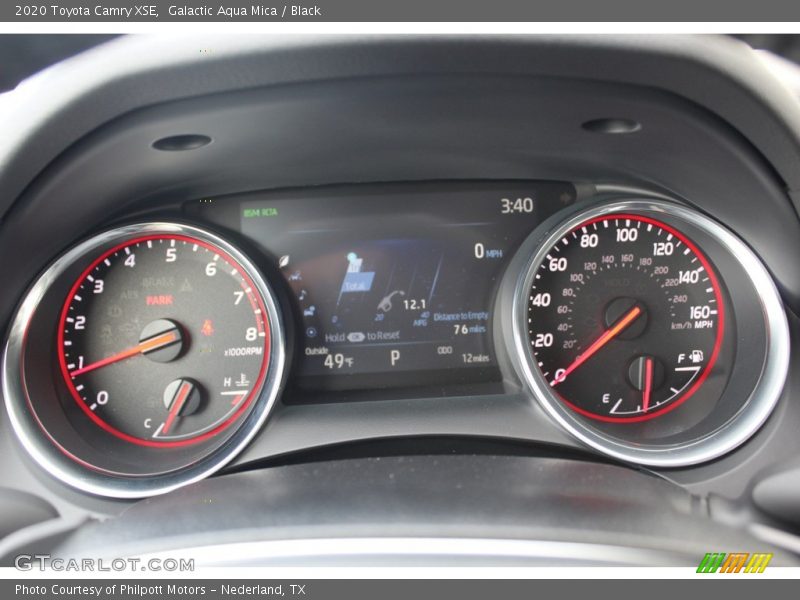  2020 Camry XSE XSE Gauges