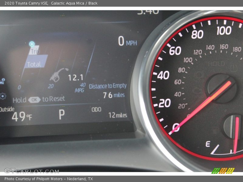 Galactic Aqua Mica / Black 2020 Toyota Camry XSE