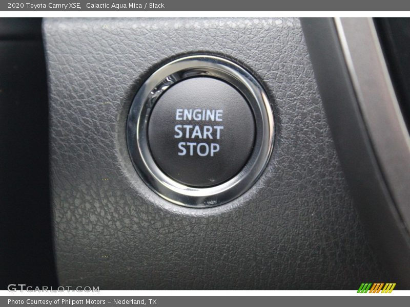 Galactic Aqua Mica / Black 2020 Toyota Camry XSE