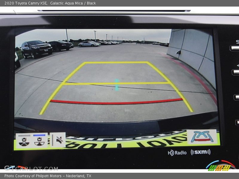 Galactic Aqua Mica / Black 2020 Toyota Camry XSE