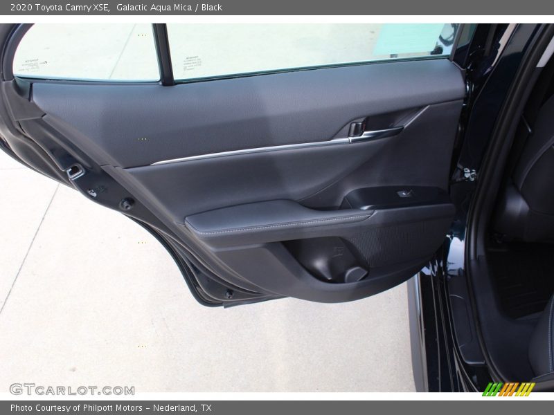 Galactic Aqua Mica / Black 2020 Toyota Camry XSE
