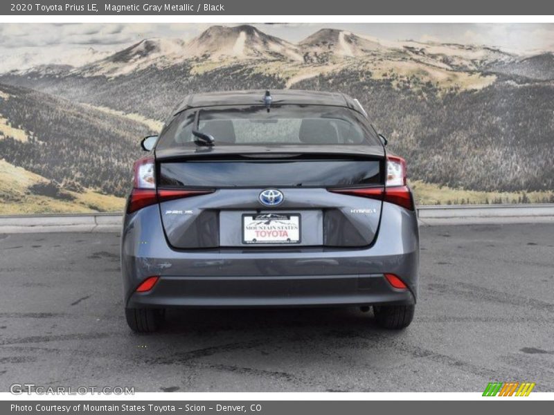 Magnetic Gray Metallic / Black 2020 Toyota Prius LE