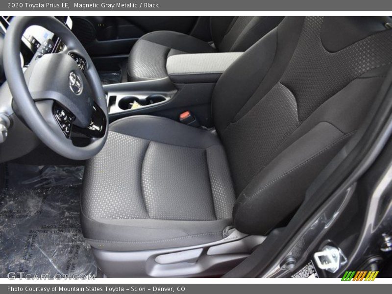 Magnetic Gray Metallic / Black 2020 Toyota Prius LE