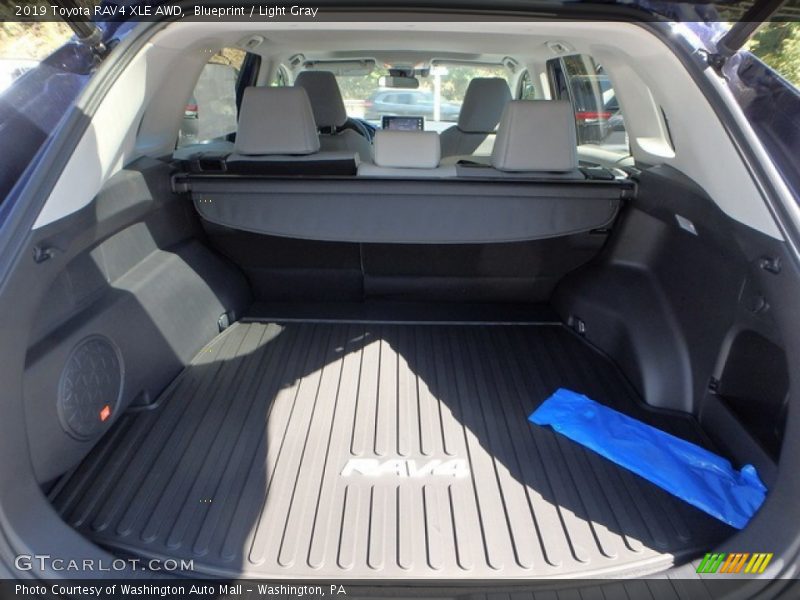 Blueprint / Light Gray 2019 Toyota RAV4 XLE AWD