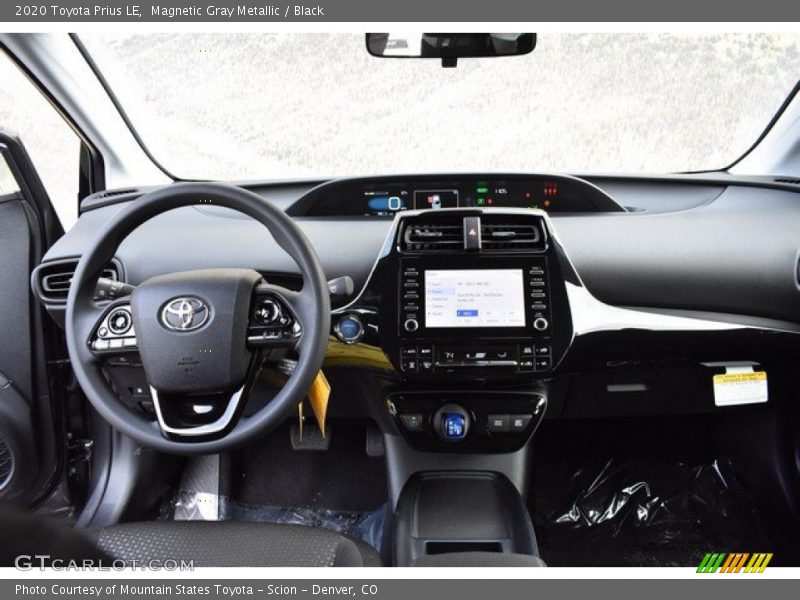 Magnetic Gray Metallic / Black 2020 Toyota Prius LE