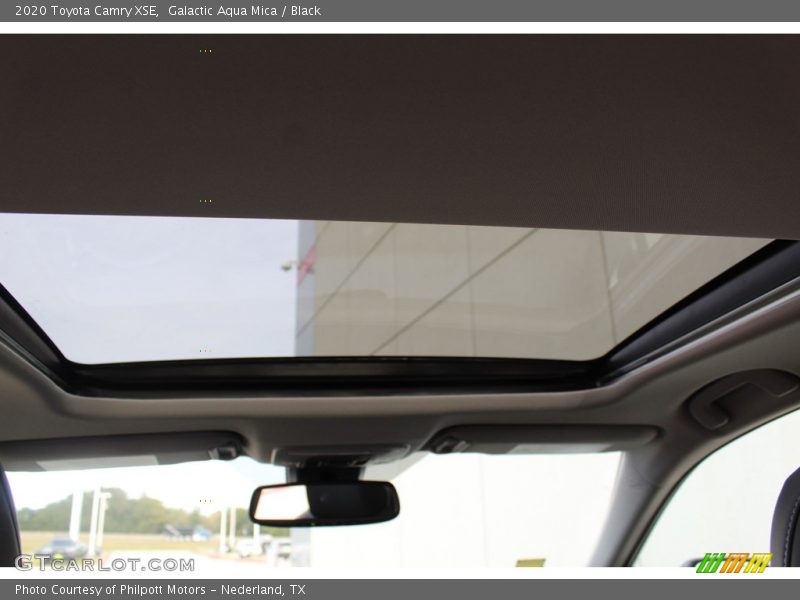 Galactic Aqua Mica / Black 2020 Toyota Camry XSE