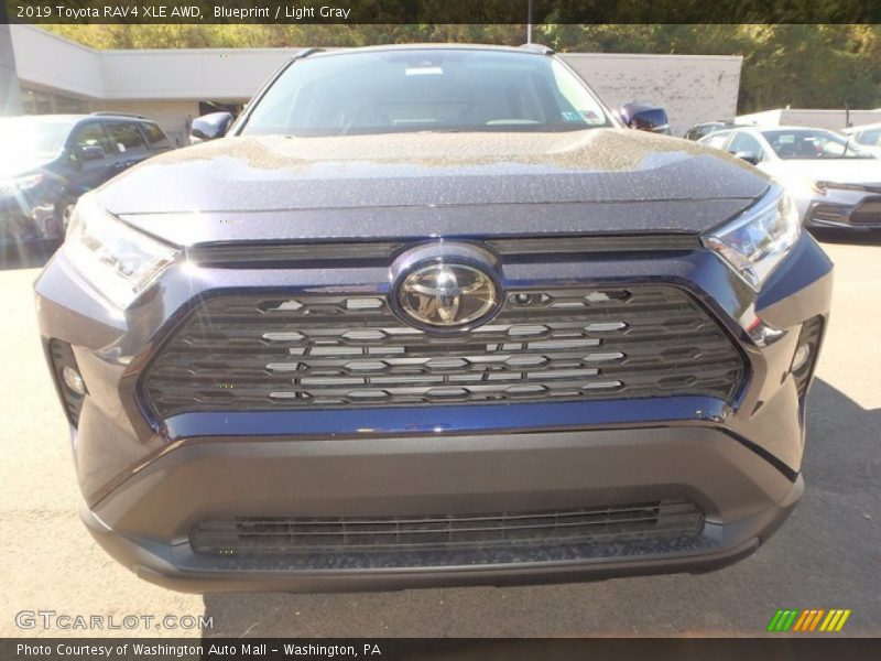 Blueprint / Light Gray 2019 Toyota RAV4 XLE AWD