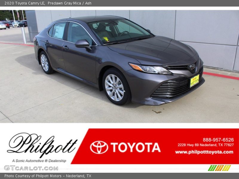 Predawn Gray Mica / Ash 2020 Toyota Camry LE
