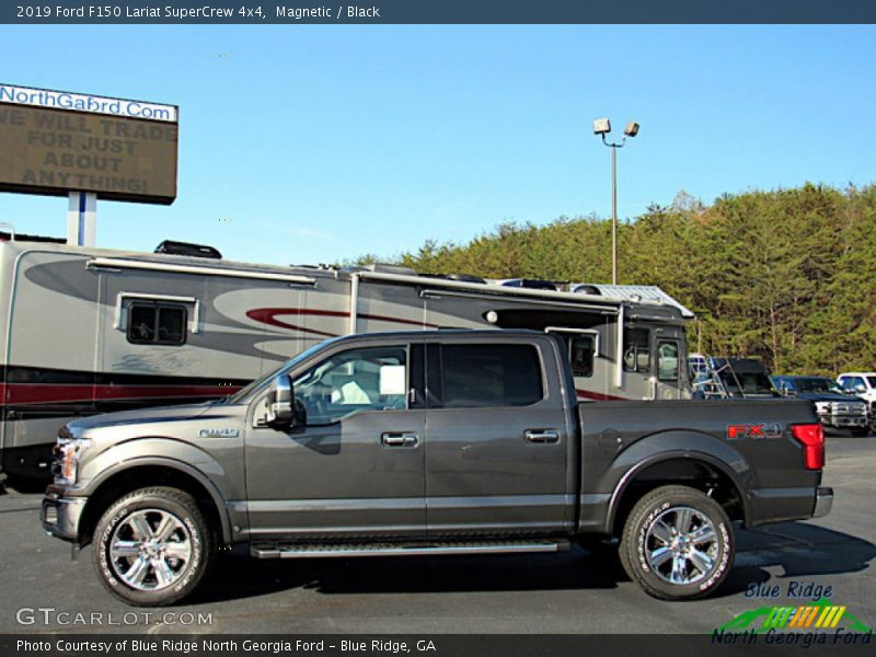 Magnetic / Black 2019 Ford F150 Lariat SuperCrew 4x4