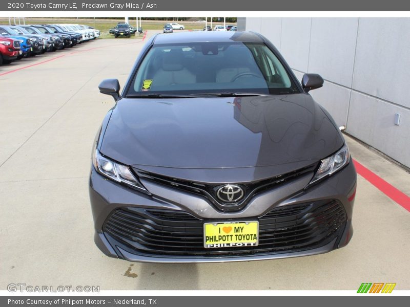 Predawn Gray Mica / Ash 2020 Toyota Camry LE