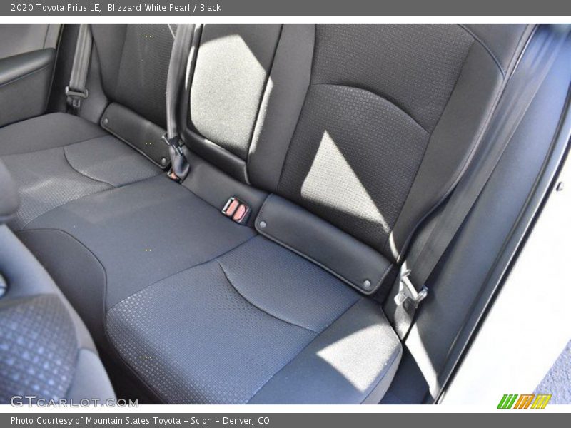 Blizzard White Pearl / Black 2020 Toyota Prius LE