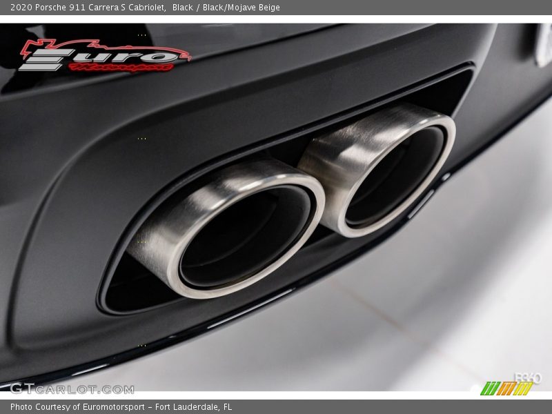 Black / Black/Mojave Beige 2020 Porsche 911 Carrera S Cabriolet