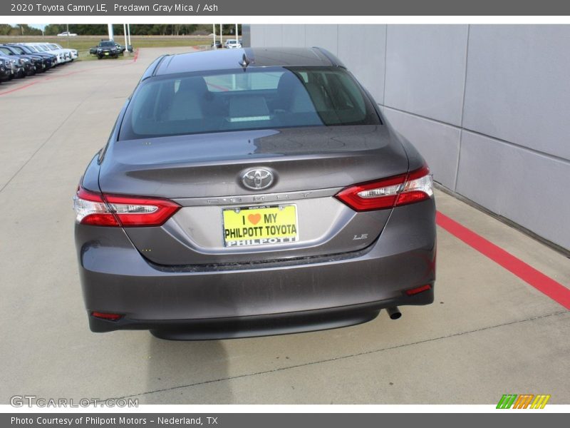 Predawn Gray Mica / Ash 2020 Toyota Camry LE