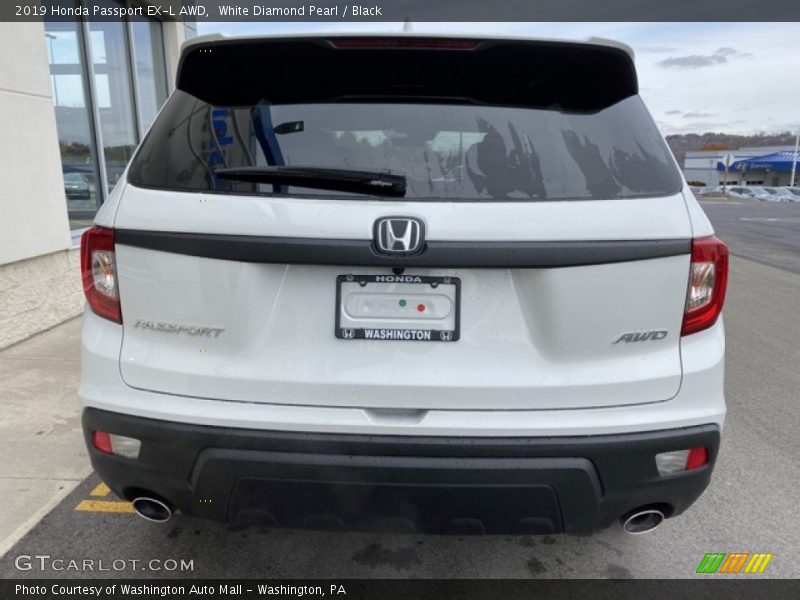 White Diamond Pearl / Black 2019 Honda Passport EX-L AWD