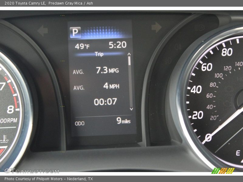 Predawn Gray Mica / Ash 2020 Toyota Camry LE