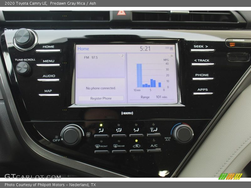 Predawn Gray Mica / Ash 2020 Toyota Camry LE