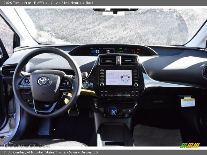 Classic Silver Metallic / Black 2020 Toyota Prius LE AWD-e