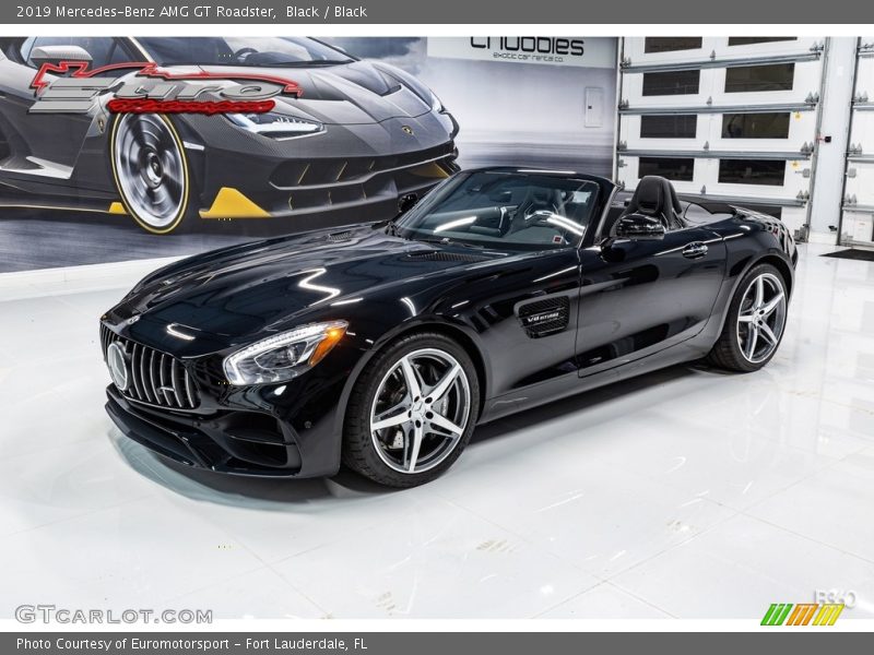 Black / Black 2019 Mercedes-Benz AMG GT Roadster