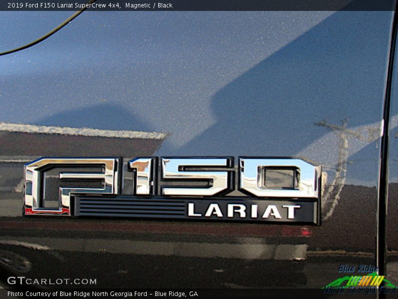 Magnetic / Black 2019 Ford F150 Lariat SuperCrew 4x4