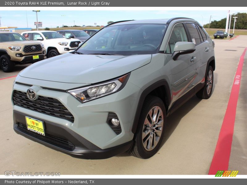 Lunar Rock / Light Gray 2020 Toyota RAV4 XLE Premium