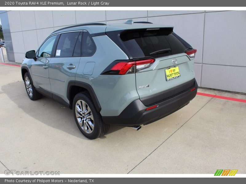 Lunar Rock / Light Gray 2020 Toyota RAV4 XLE Premium