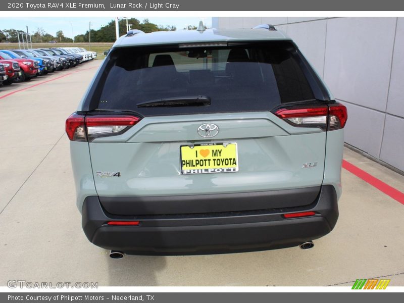 Lunar Rock / Light Gray 2020 Toyota RAV4 XLE Premium