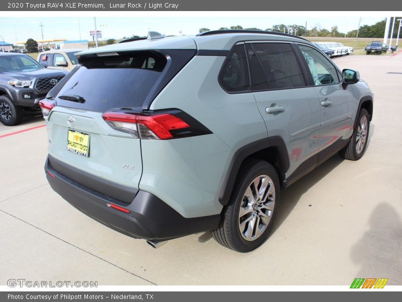 Lunar Rock / Light Gray 2020 Toyota RAV4 XLE Premium