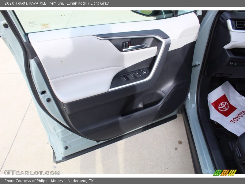 Lunar Rock / Light Gray 2020 Toyota RAV4 XLE Premium