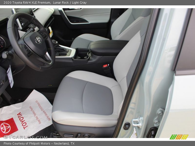 Lunar Rock / Light Gray 2020 Toyota RAV4 XLE Premium