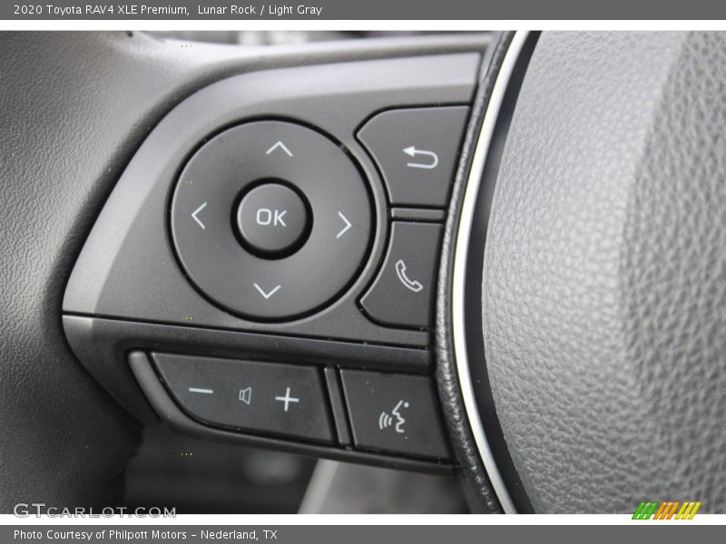 Lunar Rock / Light Gray 2020 Toyota RAV4 XLE Premium