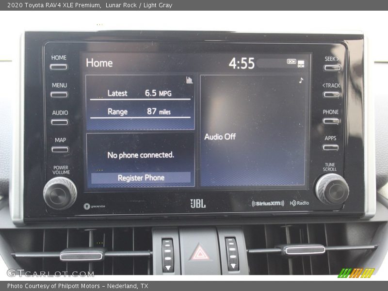 Lunar Rock / Light Gray 2020 Toyota RAV4 XLE Premium