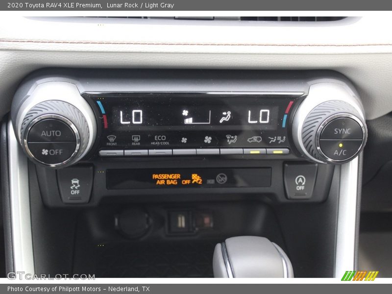 Lunar Rock / Light Gray 2020 Toyota RAV4 XLE Premium