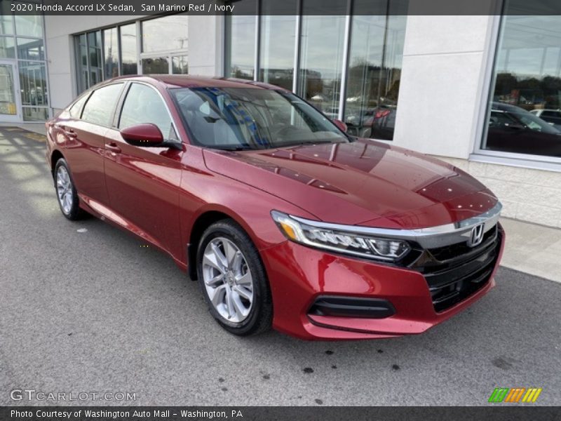 Front 3/4 View of 2020 Accord LX Sedan