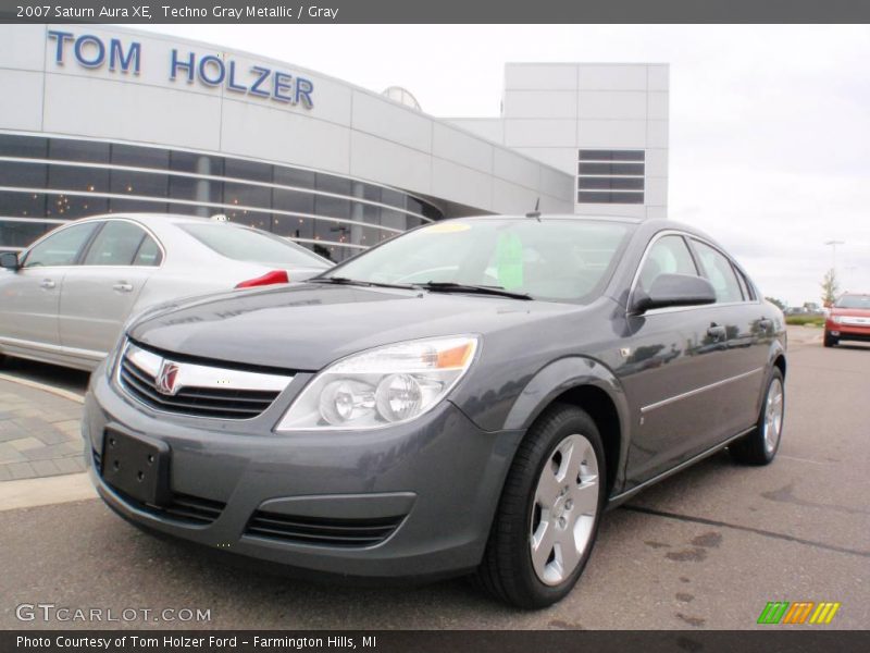 Techno Gray Metallic / Gray 2007 Saturn Aura XE