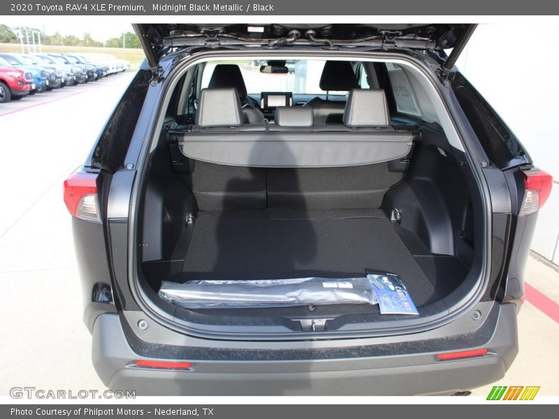 Midnight Black Metallic / Black 2020 Toyota RAV4 XLE Premium