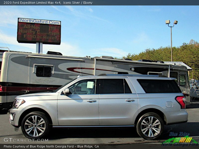 Iconic Silver / Ebony 2020 Ford Expedition Limited Max 4x4