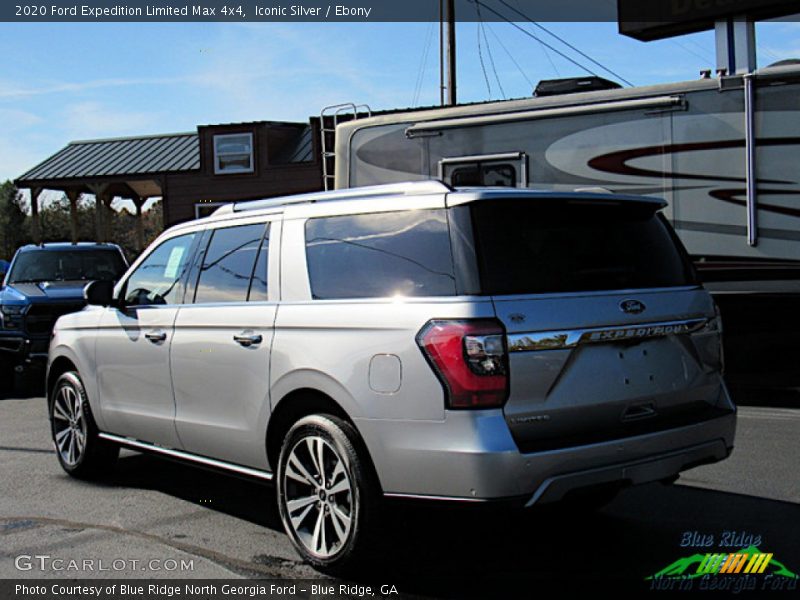 Iconic Silver / Ebony 2020 Ford Expedition Limited Max 4x4
