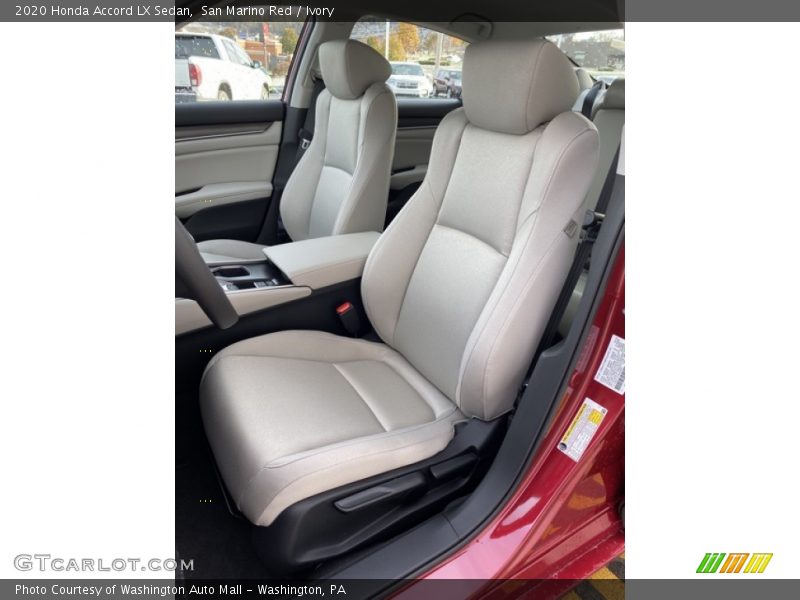 San Marino Red / Ivory 2020 Honda Accord LX Sedan