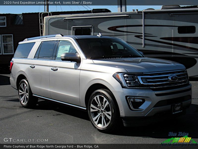 Iconic Silver / Ebony 2020 Ford Expedition Limited Max 4x4