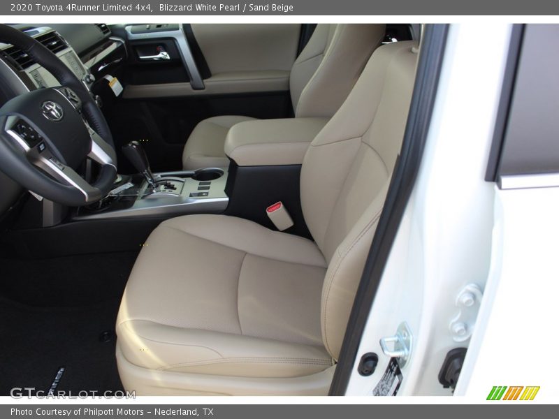 Blizzard White Pearl / Sand Beige 2020 Toyota 4Runner Limited 4x4