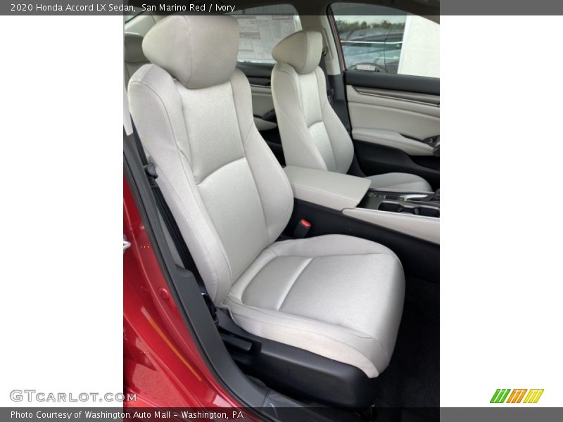 San Marino Red / Ivory 2020 Honda Accord LX Sedan
